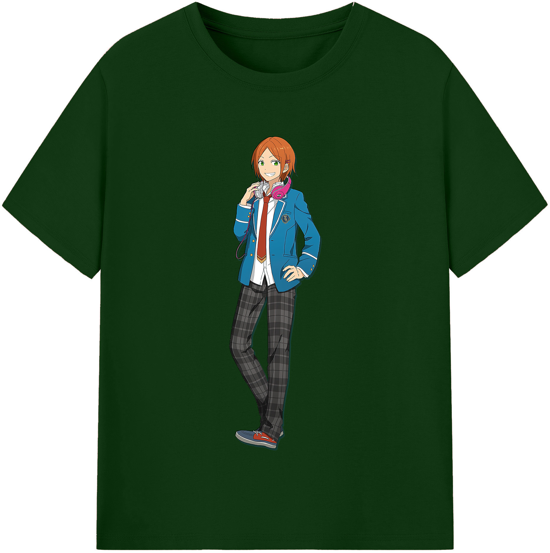 （画像用） あんさんぶるスターズ! Ensemble Stars 綿100％半袖Tシャツ（フロントプリント）